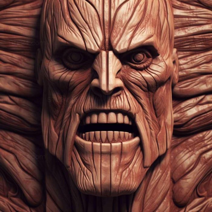 Games (colossal titan 2, GAMES_20866) 3D models for cnc